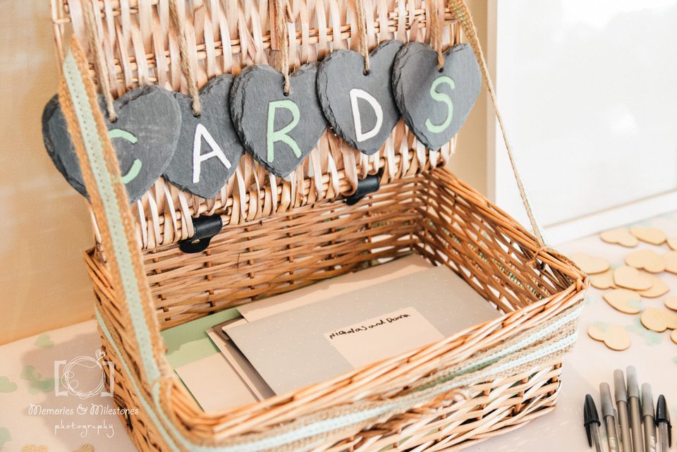 DIY wedding ideas card basket