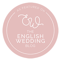 As featured on The English Wedding Blog