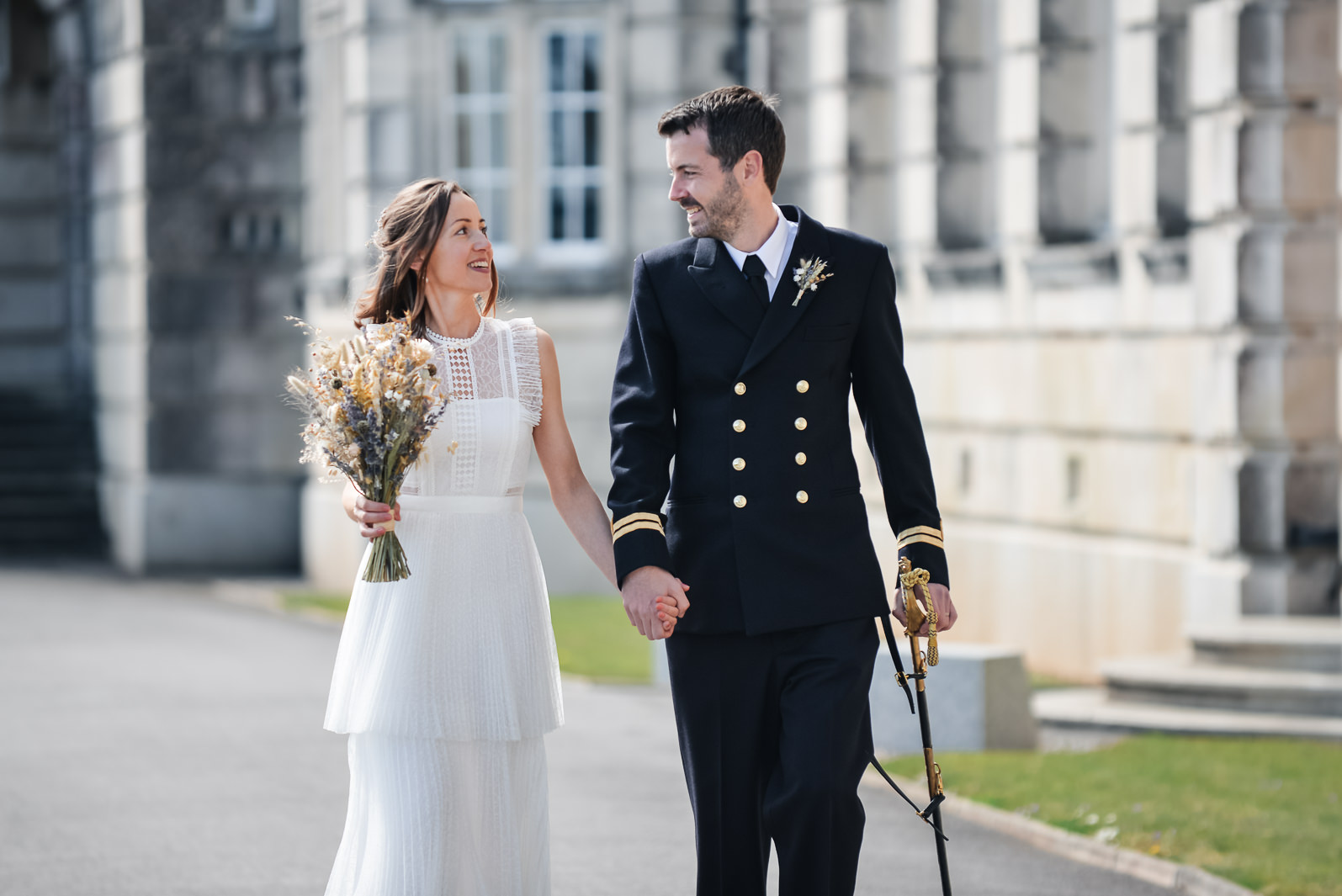 Britannia Royal Naval College Wedding Photographer