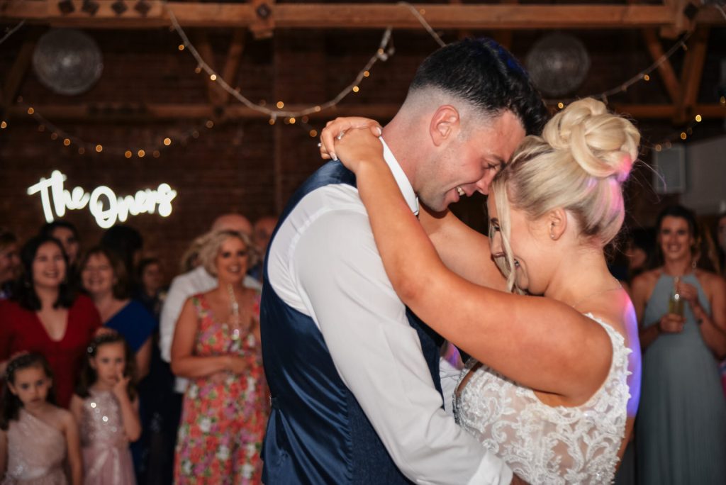 Fist dance at The Green Cornwall captured by Memories &amp; Milestones Photography
