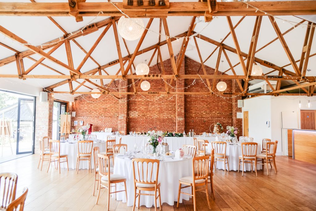 Venue set up at The Green Cornwall captured by Memories &amp; Milestones Photography